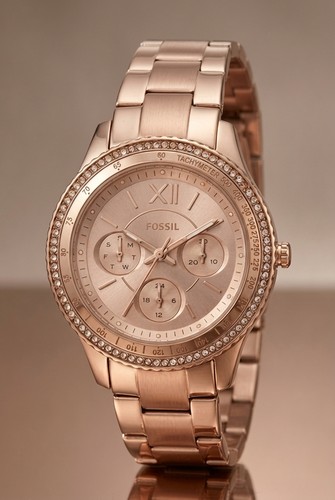 Fossil Stella Damenuhr Roségold