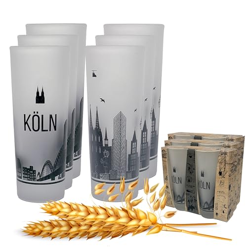 Köln Skyline Schnapsgläser-Set