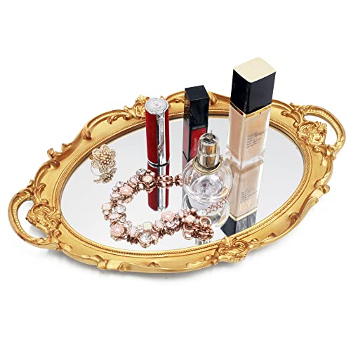 Venezianisches Spiegeltablett im Florentiner Stil Detail