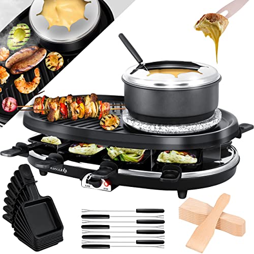 KESSER® Raclette-Fondue-Kombination