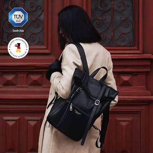 Berliner Bags Lederrucksack Lille Detail