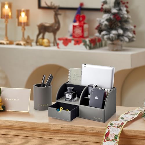 Vlando Schreibtisch-Organizer aus Leder