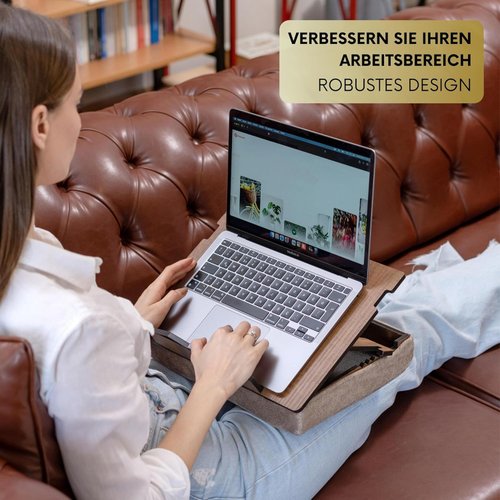 Vigo Wood Buchständer mit Staufach Detail