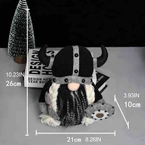 Wikinger-Zwerg aus skandinavischem Filz Detail