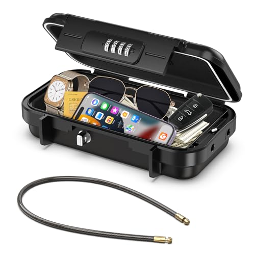 Mobiler Reise-Tresor mit Zahlencode