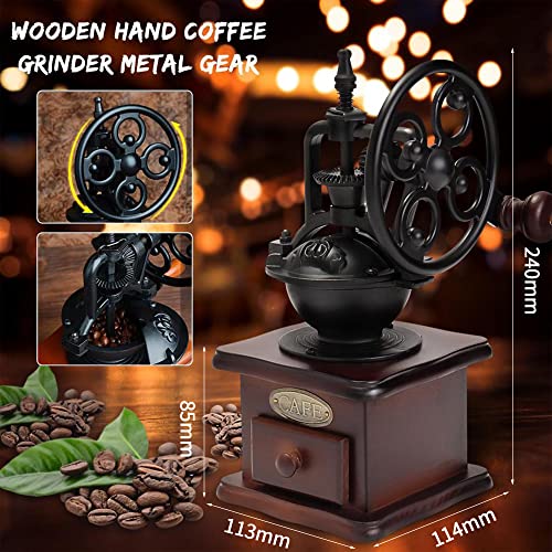 Handkaffeemühle im viktorianischen Stil