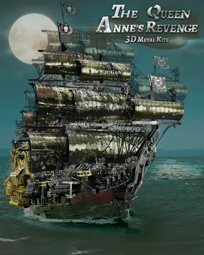 Queen Anne's Revenge Metallmodell