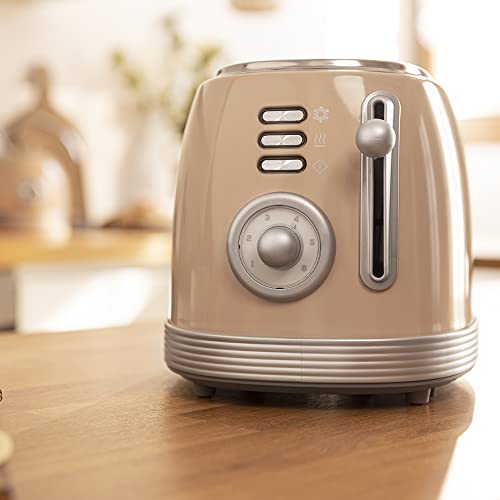 Cecotec Vintage-Toaster in Pastelltönen