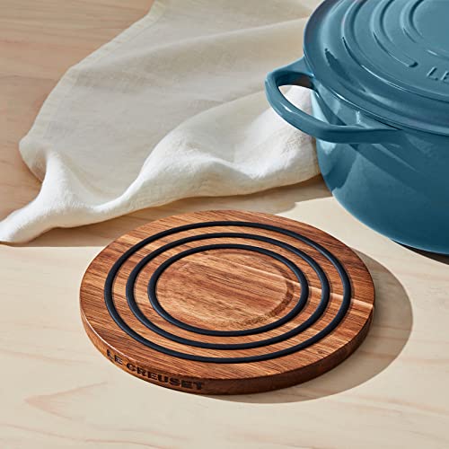 Le Creuset Magnetischer Holzuntersetzer