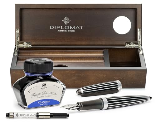 Diplomat Aero Füllhalter-Set Detail