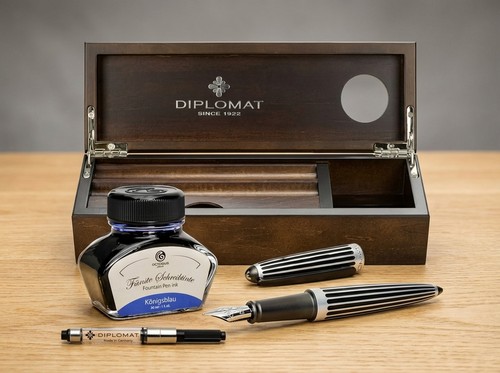 Diplomat Aero Füllhalter-Set