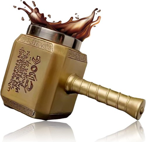 Thors Hammer als Trinkkelch Detail