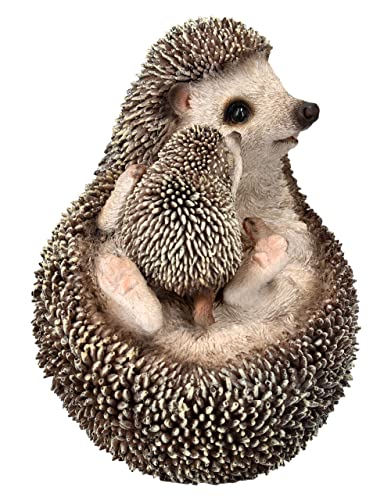 Igel-Familie Skulptur von Hotant Detail