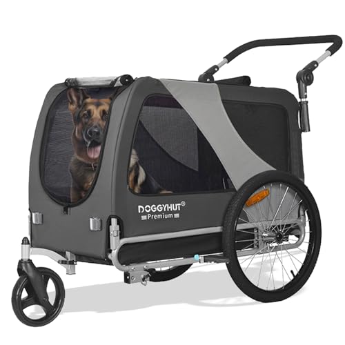 Doggyhut Premium Hundeanhänger XL