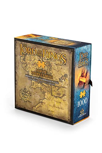 Herr der Ringe - Karte von Mittelerde Puzzle Detail