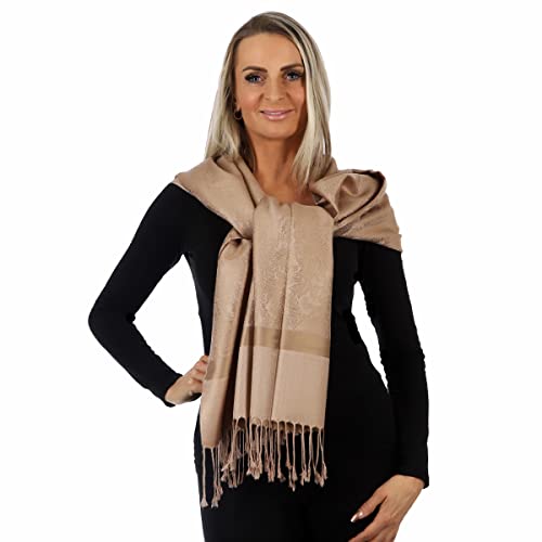 Pashmina-Schal mit Paisley-Muster Detail