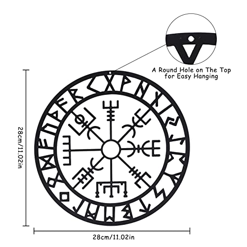 Wikinger-Kompass Vegvisir Detail
