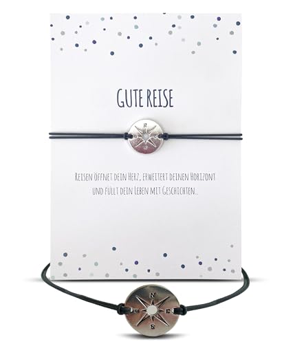 Kompass-Armband für Weltenbummler