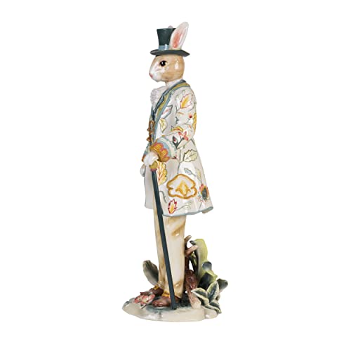 Fitz and Floyd Dapper Rabbit Figur Detail