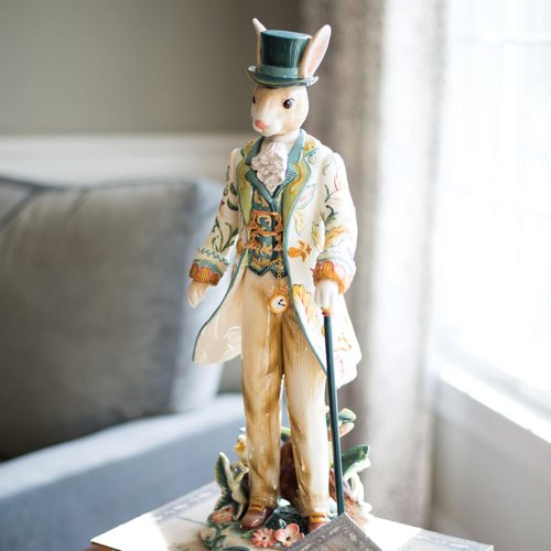 Fitz and Floyd Dapper Rabbit Figur