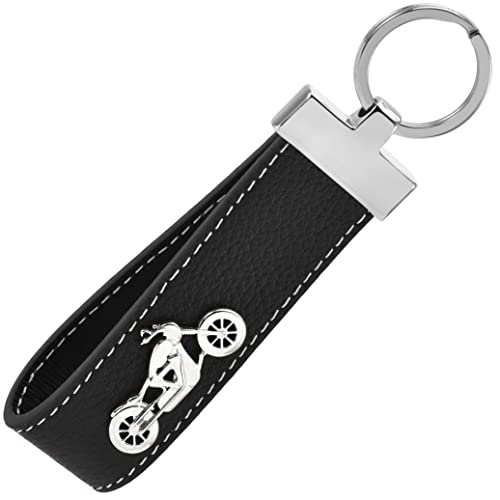 Schlüsselanhänger aus Leder Detail