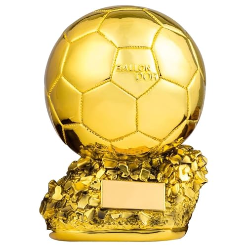 Ballon d'Or Replik in Gold Detail
