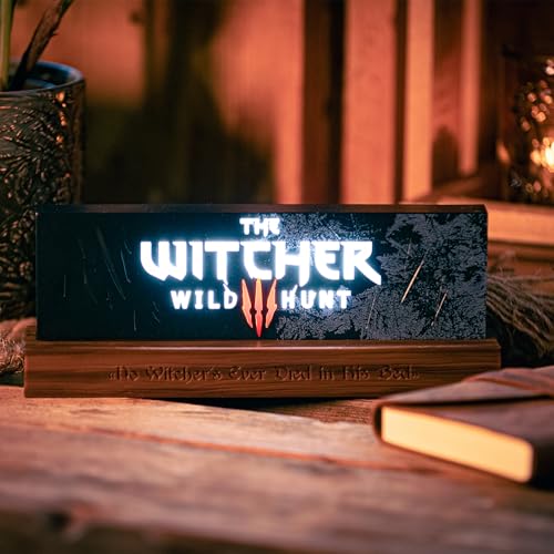 The Witcher Logo-Leuchte