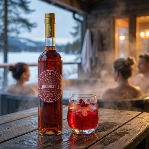 Lingoncello Preiselbeerlikör Detail