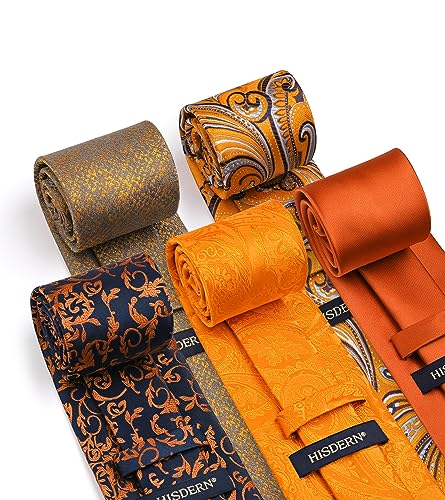 Krawatten-Kollektion mit Einstecktüchern