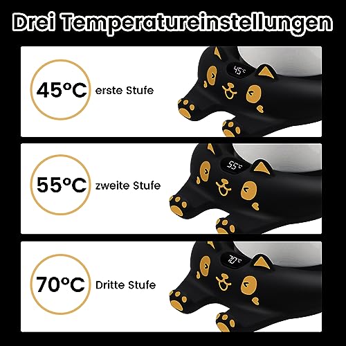 Katzen-Tassenwärmer mit drei Temperaturstufen Detail