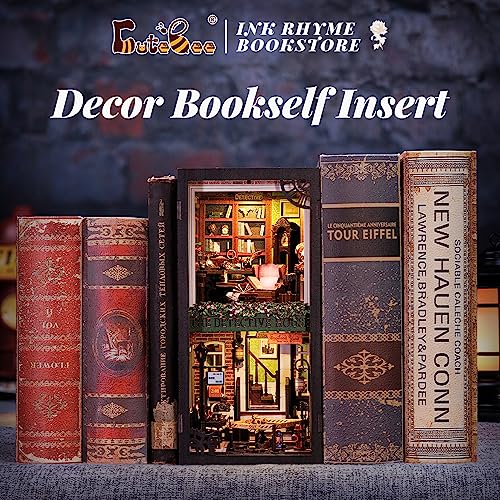 Miniatur-Detektivbüro Book Nook