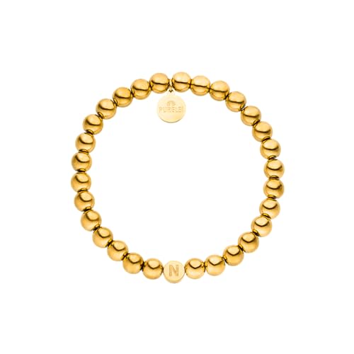 Purelei Perlenarmband mit Initial Detail