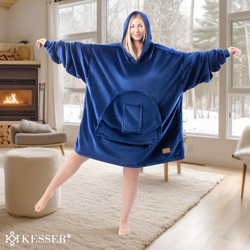KESSER Kuscheldecken-Hoodie
