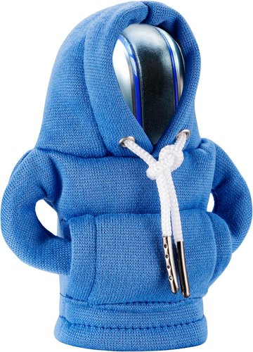 Miniatur-Hoodie für Schaltknauf Detail