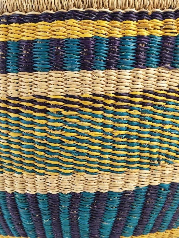 Bolga Flechtkorb aus Ghana Detail
