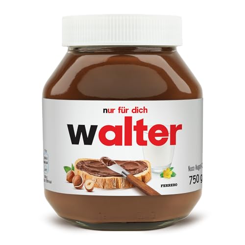 Personalisiertes Nutella-Glas Detail