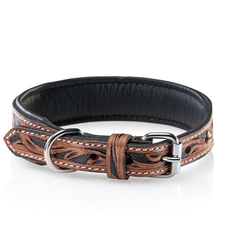 Solitaire Lederhalsband Detail