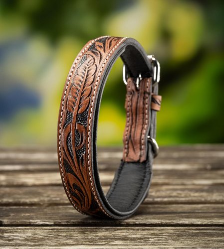 Solitaire Lederhalsband