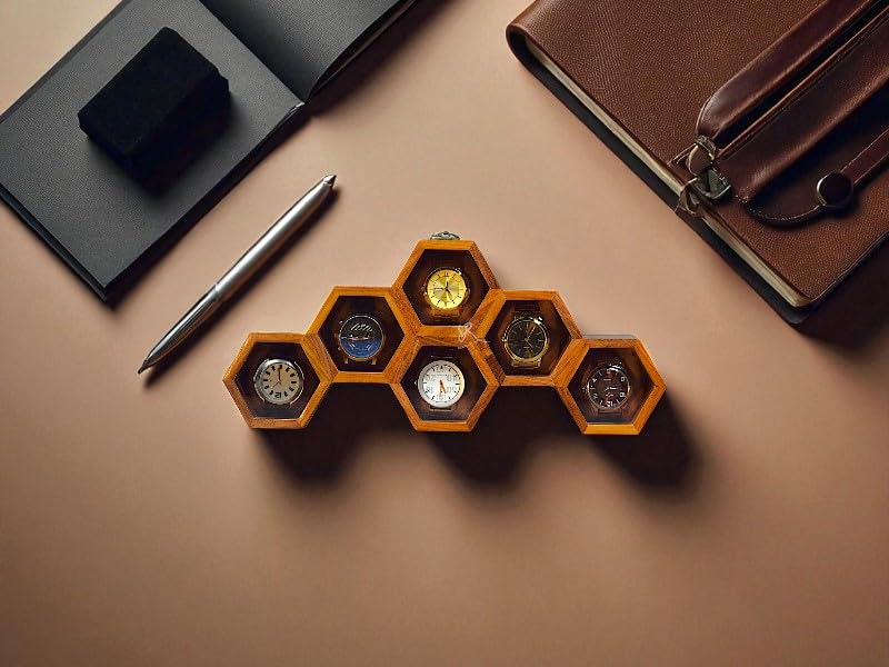 Uhrensammler-Vitrine aus indischem Palisander Detail