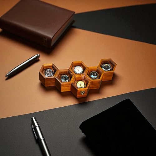 Uhrensammler-Vitrine aus indischem Palisander