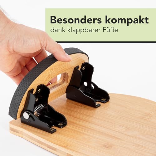 MY FAT GORILLA Ergonomische Bambus-Fußstütze Detail