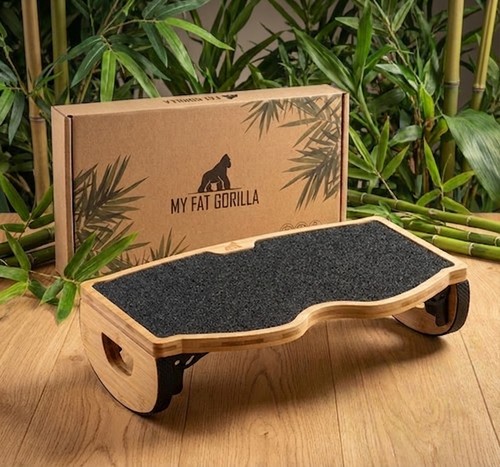 MY FAT GORILLA Ergonomische Bambus-Fußstütze