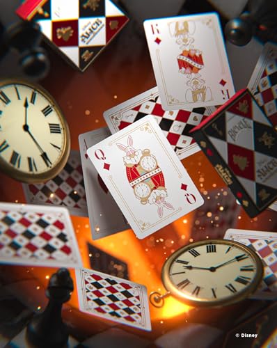 Bicycle Disney Alice im Wunderland Spielkarten Detail