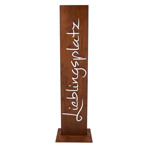 Rostikal Cortenstahl-Stele