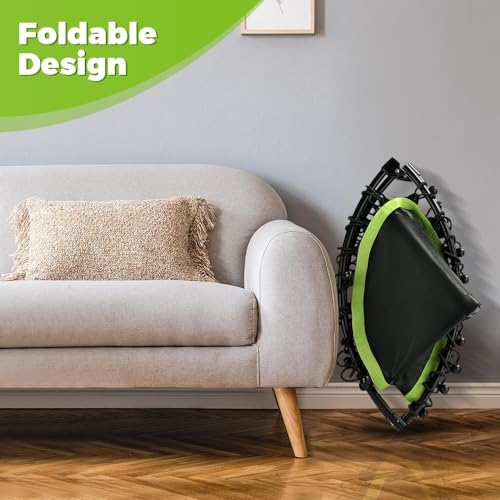 Fitness-Trampolin mit Haltegriff Detail