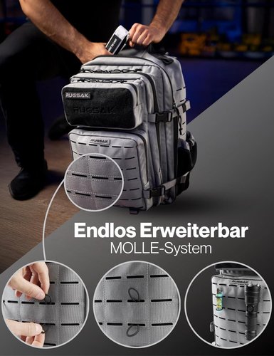 RUGSAK Alpha Tactical Backpack Detail