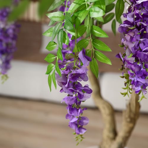 Wisteria-Baum Kunstpflanze Detail