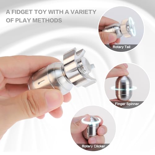 Metall-Fidget Rakete Detail