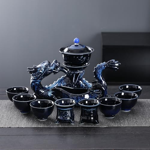 Drachen-Teeservice aus Porzellan Detail