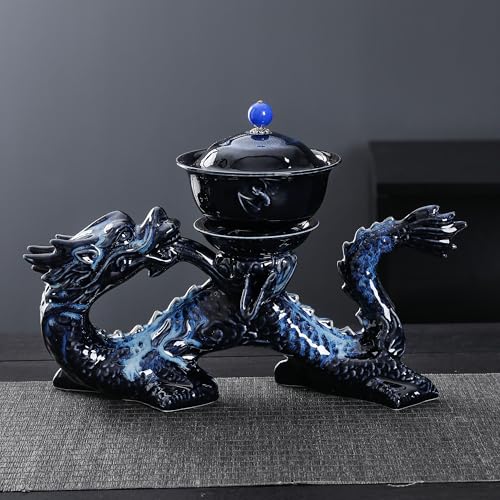 Drachen-Teeservice aus Porzellan Detail